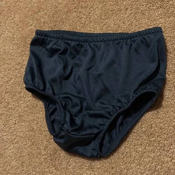 Rare Editions Navy Dress with White Details - Picture 4 of 4